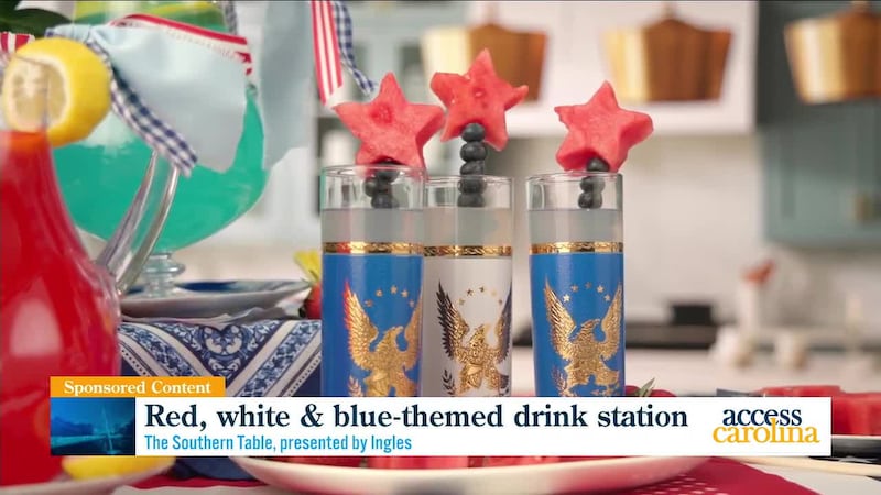 Erin and Kelli share easy ways to set up the ultimate southern style drink station with a fun...