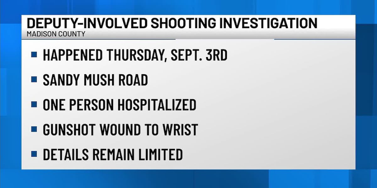 Coverage image for: SBI investigates deputy-involved shooting that left one injured in western NC
