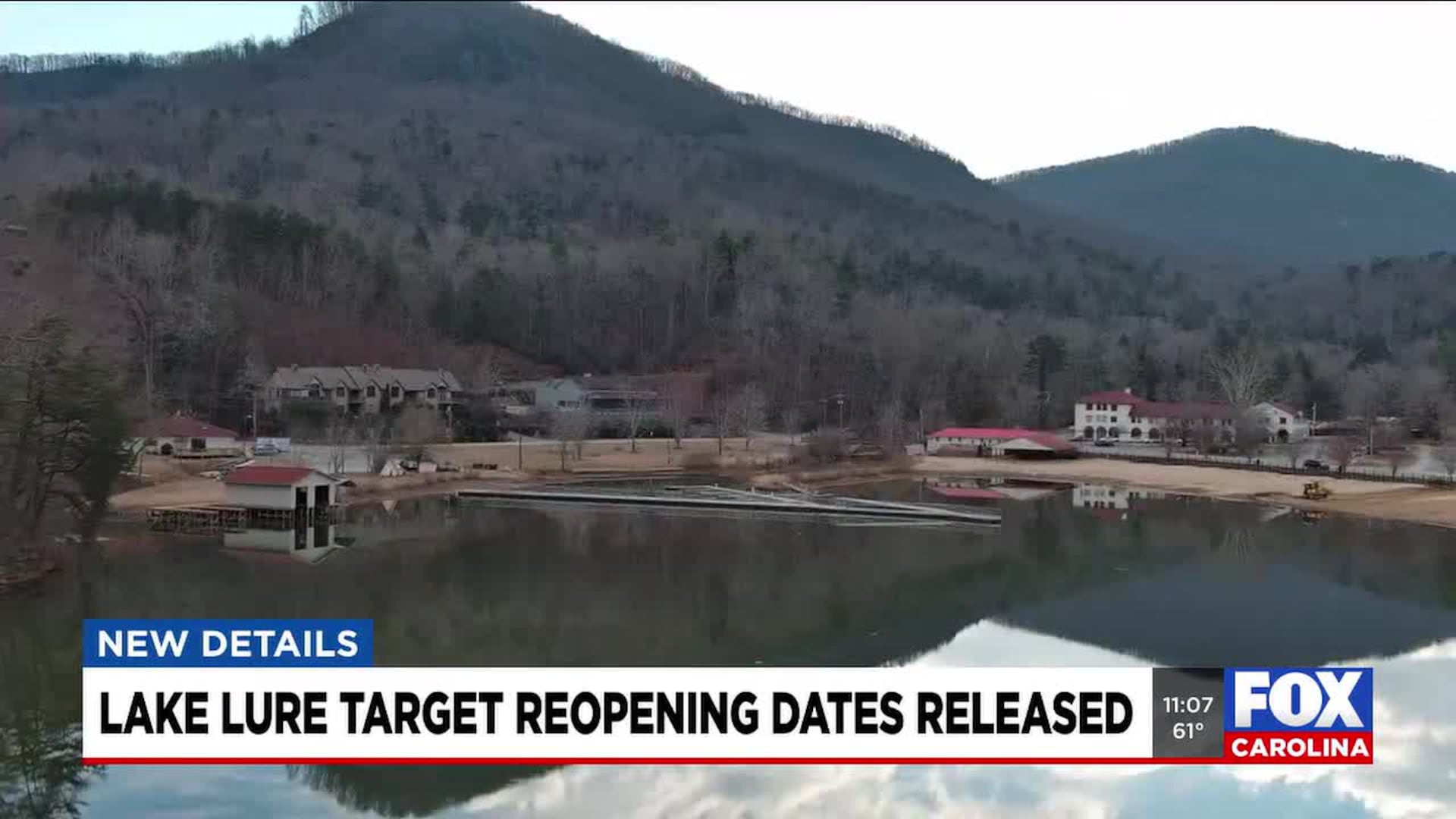 Lake Lure announces target dates for reopening in 2026 Lake Lure announces target dates for reopening in 2026