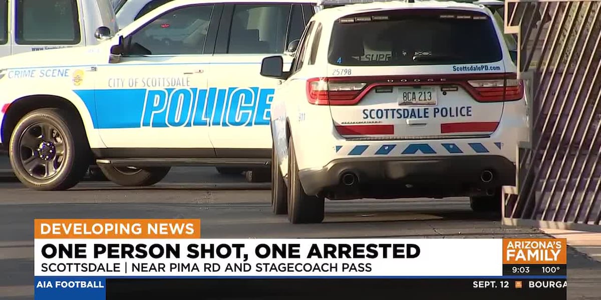 Coverage image for: 1 hospitalized in shooting in north Scottsdale