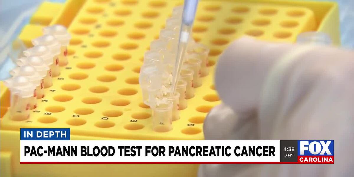 Pac Test Tag PAC-MANN blood test for pancreatic cancer