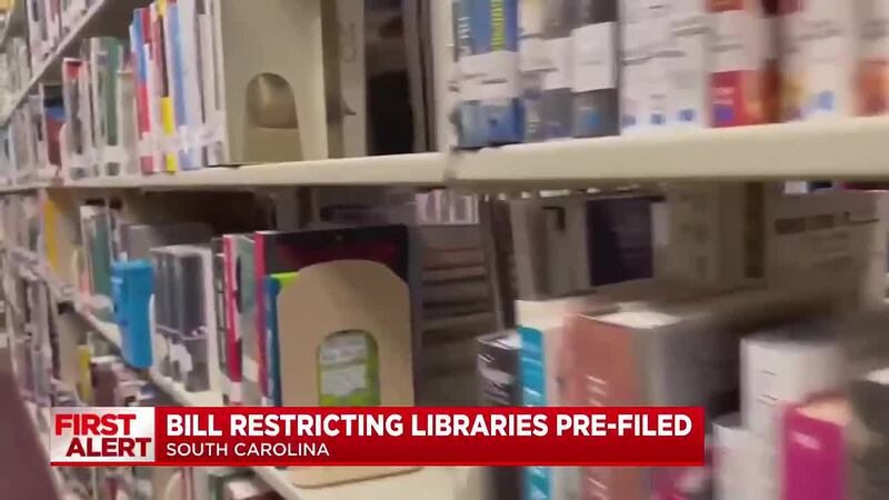 Bill restricting libraries pre-filed