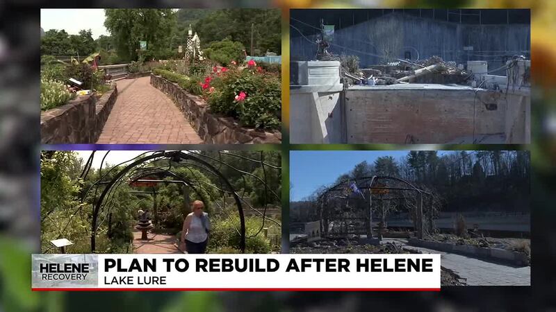 Plan to rebuild Lake Lure after Helene